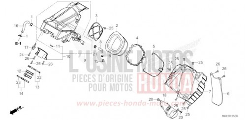 AIR CLEANER CRF450RXP de 2023